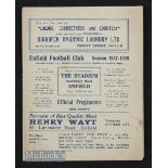 1937/38 Enfield v St. Albans City 30 October 1937 FAC, fair-good.