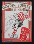 1935 Southampton FC Golden Jubilee (1885-1935) History Souvenir 50 pages, full of facts, photos