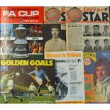 Selection of football ephemera to include 1954 Soccer Star (Focus on Germany World Champions),