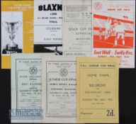 FA of Ireland Junior Cup Finals 1953 Swilly Rovers v Evergreen, 1954 Bray Wanderers v Ierne, 1955