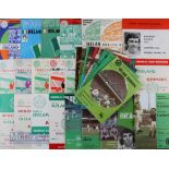 Selection of Republic of Ireland match programmes to include 1960 Wales, Chile, Norway 1961