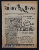 Very Rare 1950 British & I Lions v Metropolitan (Sydney) Rugby Programme: Rarely seen, from the