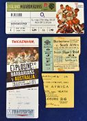 Rugby Tickets, Barbarians and S Africa etc (4+): Barbarians v S Africa 1961 at Cardiff, the