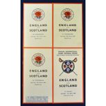 1942-1949 ‘Dummy’ England v Scotland Rugby Programmes (4): The white-covered Scottish-pattern issues