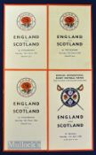 1942-1949 ‘Dummy’ England v Scotland Rugby Programmes (4): The white-covered Scottish-pattern issues