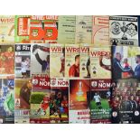 Collection of Welsh programmes to include Wales v 1965 Denmark, 1977 Scotland, 1977 Kuwait 4 pages x