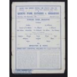 1941/42 Queens Park Rangers v Brighton & Hove Albion, London War League at Loftus Road, 13