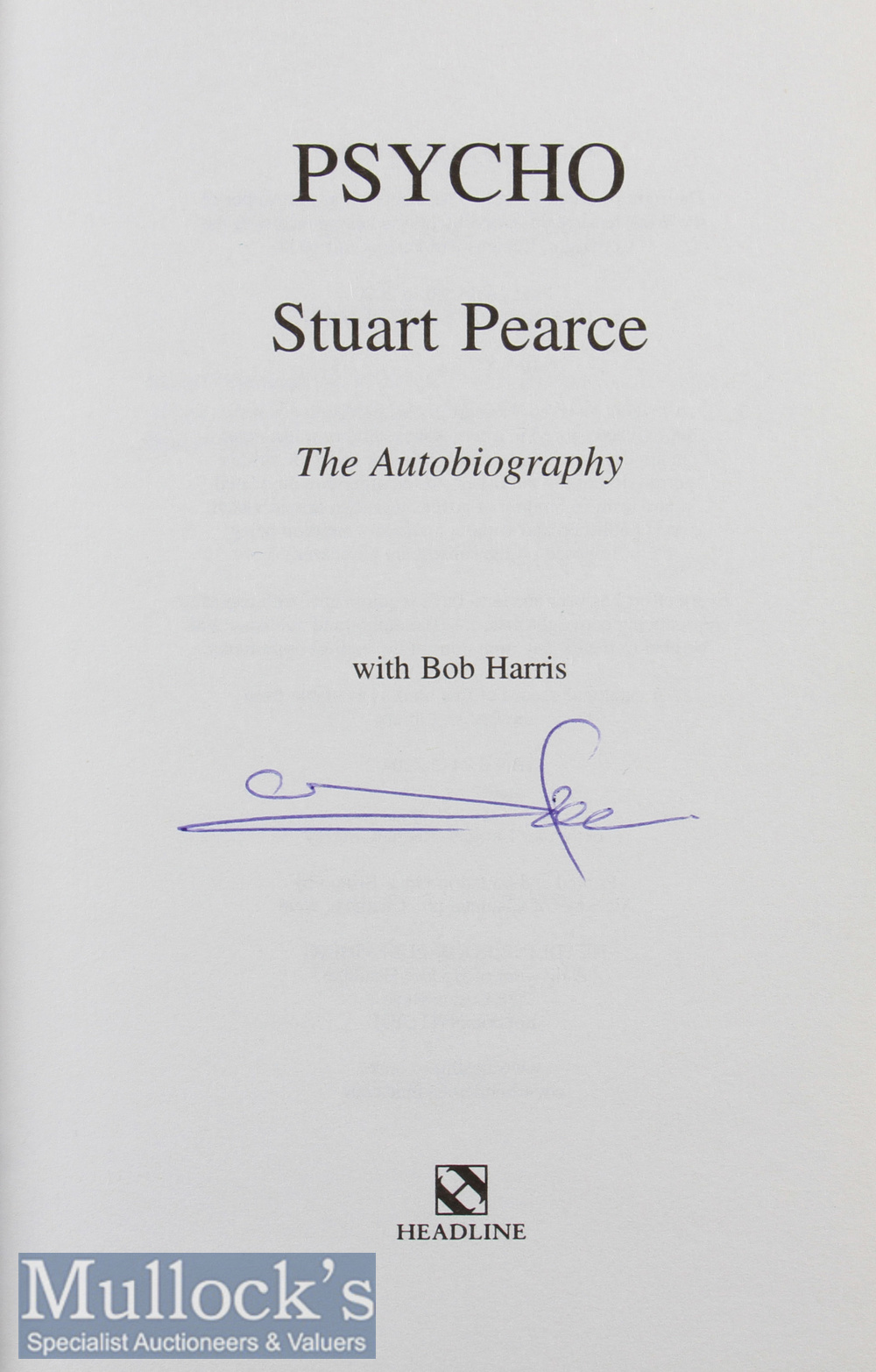 7x Signed Various Football Books to include Frank McLintock, Terry Butcher, Stuart Pearce, Bobby - Image 3 of 8