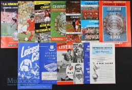 Selection of Charity Shield match programmes to include 1961, 1962, 1964, 1966, 1971, 1974, 1976,