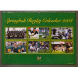 2008 Springboks Official Rugby Calendar: Huge issue of the then World Cup holders in very good