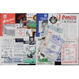 1949/50 Selection of Blackpool away league match programmes to include Sunderland, Birmingham