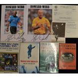 Football Books to include Concerning Soccer, Colin Shindler Fathers, Sons and Football, Manchester