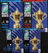 2003 Rugby World Cup Final etc Programmes (4): Iconic moments recalled, England’s final victory over
