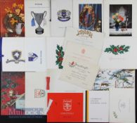 Collection of Football League Clubs Xmas cards to include Watford, Tottenham Hotspur 1963, Swindon