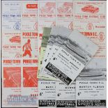 Selection of Poole Town home match programmes 1952/53 Minehead 1953/54 Portland 1954/55 Swindon Town