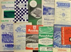 Selection of football programmes to include 1960/61 Peterborough Utd v Wrexham (1st league match for