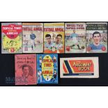 Pre-war Topical Times football annuals 1923/24, 1925/26, 1927/28, 1928/29, 1929/30, 1932/33, 1937/38