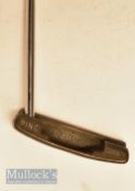 Scarce Ping Slazenger ‘Jack Nicklaus’ brass putter stamped Ping Cushin, Karsten Co and Jack Nicklaus