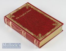 Great ‘The Compleat Putter’ novelty hidden putting hole within book covers in red and gold gilt,