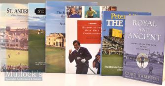 St Andrews Golf Books titles including St Andrews and Golf by Olman & Olman, St Andrews How to