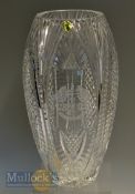 1999 Ryder Cup large and Impressive Presentation Waterford Crystal Vase – etched with the Ryder