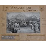 BROWN, MICHAEL JAMES (1853-1947) – original 1898 Life Association of Scotland Golfing Calendar