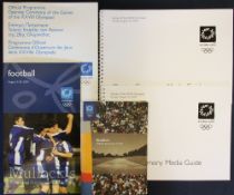 2004 Athens Olympics Programmes (5) incl official opening programme, Stadion official spectator