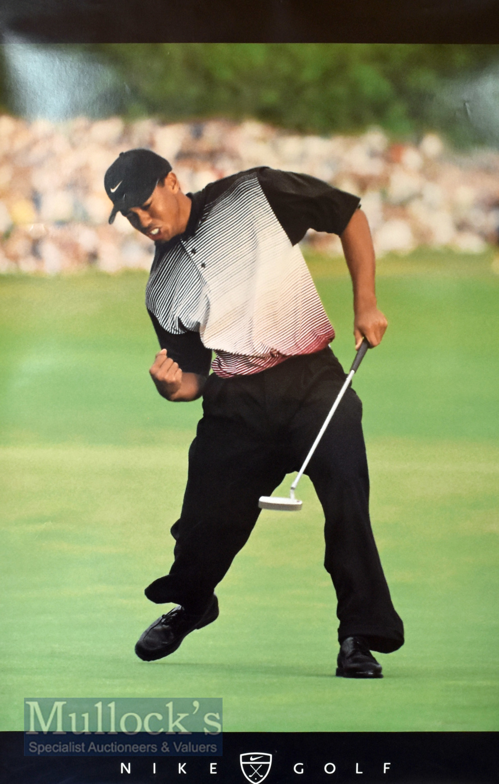 2x Tiger Woods Nike Golf original colour posters 1x entitled Driven with no other details, the other - Image 2 of 2