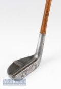 Scarce Standard Golf Co Mills Pat “RRA” Model alloy mallet head putter – with “T” bar aiming line to