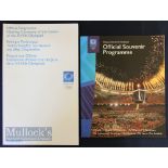 2004 Athens Olympics Opening Ceremony Programmes (2) Official Souvenir 338 page programme plus