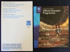 2004 Athens Olympics Opening Ceremony Programmes (2) Official Souvenir 338 page programme plus