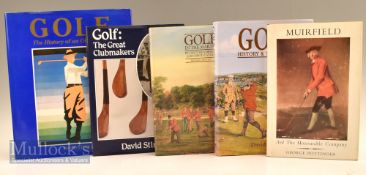 Stirk, David (4) Golf Books titles include Golf History and Tradition 1500-1945, Golf In The