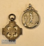 2x Devon Golf Club silver medals – 1902 St Enodoc Golf Club (Est 1892) Monthly Medal Aug won by R