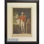 Abbott L F (1760-1803) after - Henry Callender Esq Captain of The Society of Golfers at Blackheath –