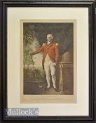 Abbott L F (1760-1803) after - Henry Callender Esq Captain of The Society of Golfers at Blackheath –
