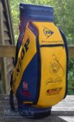 John Daly Official Dunlop Golf Sponsors tour golf bag – endorsed John Daly embroidered signature