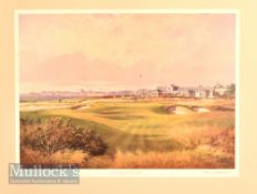 Shearer, Donald (signed) – Royal Troon Golf colour prints entitled The Rabbit, Royal Troon’ and ‘The