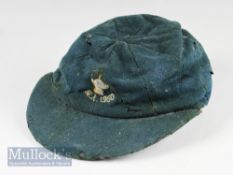 1960 South Africa International Cricket cap for the tour to England – players name now faded on