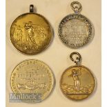 Collection of News of The World Annual Golf Club Silver Winners Medals from 1926-1958 (4) – each