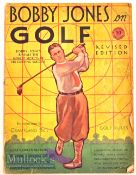 Bobby Jones on Golf Magazine Revised Edition printed USA with coloured carded wrappers, SB