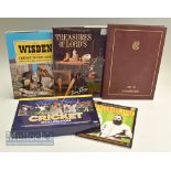 Cricket Book Selection to include The Wisden Book of Cricket Memorabilia, Treasures of Lord’s, MCC