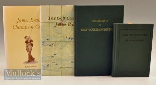 Moreton, John, F (signed) The Golf Courses of James Braid ltd ed book 489/525 together with James