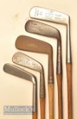 5x interesting putters and an iron – MacGregor Dayton Duralite No.10 stainless steel putter with