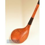 Interesting Kroydon USA Deep Face large head driver with central alloy sole plate stamped with