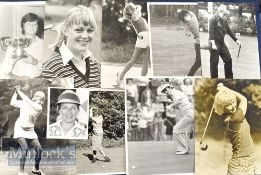 Selection of Ladies Golf Press Photographs featuring Beverley Huke, Peggy Conley, Alison Sheard,