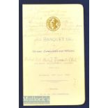 Rare 1908 London Olympics Signed Banquet Menu held for Olympic Competitors and Officials - multi