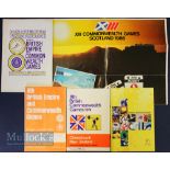 Mixed Commonwealth Games Programme Selection – incl 1966 Kingston, Jamaica official rules and info