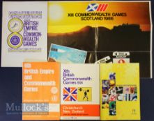 Mixed Commonwealth Games Programme Selection – incl 1966 Kingston, Jamaica official rules and info