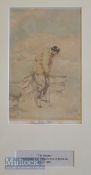 FRANCIS POWELL HOPKINS – MAJOR SHORTSPOON (1830-1913) - original golfing watercolour titled “The