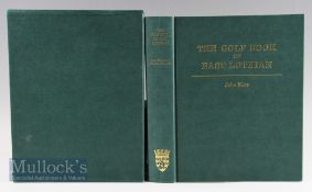 Kerr, John – The Golf Book of East Lothian ltd ed Book signed by Thomas Wilson Chairman East Lothian